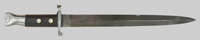 Thumbnail image of Afghan Pattern 1888 bayonet.