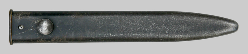 Image of Australian early L1A2 knife bayonet with squared fuller.