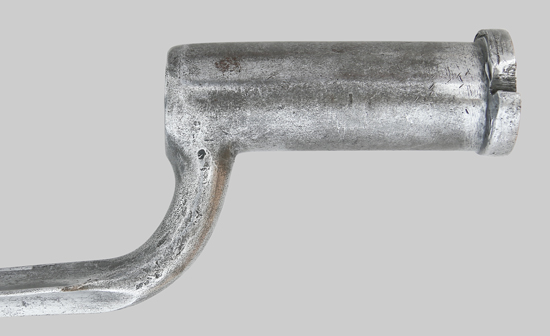 Image of the Austrian M1799 socket bayonet.