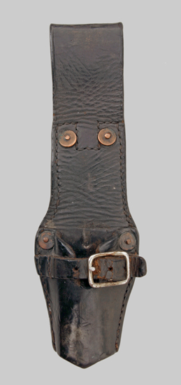 Image of Belgium M1916 bayonet belt frog