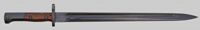 Thumbnail image of Belgian M1924 Mauser export bayonet.