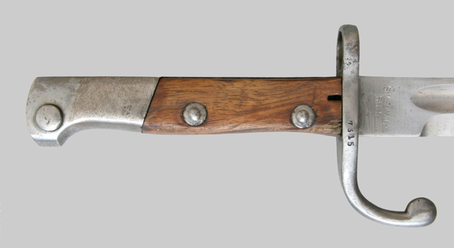 Image of Brazil M1908 bayonet.