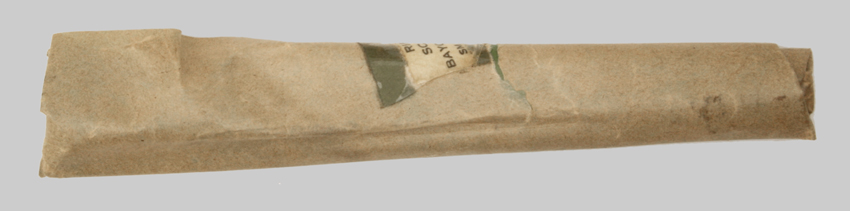 Image of British No. 5 Mk. I scabbard in wrapper