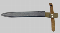 Thumbnail image of Bulgarian AK47 knife bayonet.