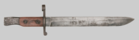 Thumbnail image of Canadian Pattern 1908 (Ross Mk. I) knife bayonet.