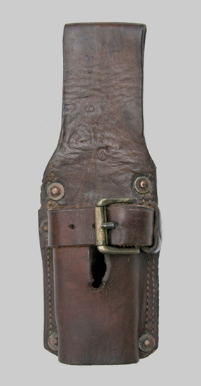 Image of Canadian Pattern 1915 leather belt frog