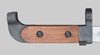 Thumbnail image of Chinese AK47 knife bayonet.