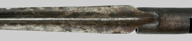 Image of France M1754 style cadet or officer's fusil bayonet.