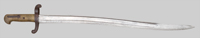 Thumbnail image of French M1842 sword bayonet.