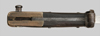 Thumbnail image of German-altered French M1874 Gras bayonet, designated EB116 by Carter.