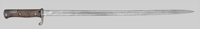 Thumbnail image of German M1898 a/A sword bayonet.