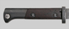 Thumbnail image of German S 24(t) knife bayonet marked dot.