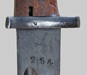 Thumbnail image of German S 109(j) bayonet (captured Yugoslavian M1924 bayonet).