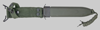 Thumbnail image of the Haiti M6 knife bayonet.