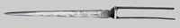 Thumbnail image of Indo-Persian Torador Matchlock Bayonet (Sangin)