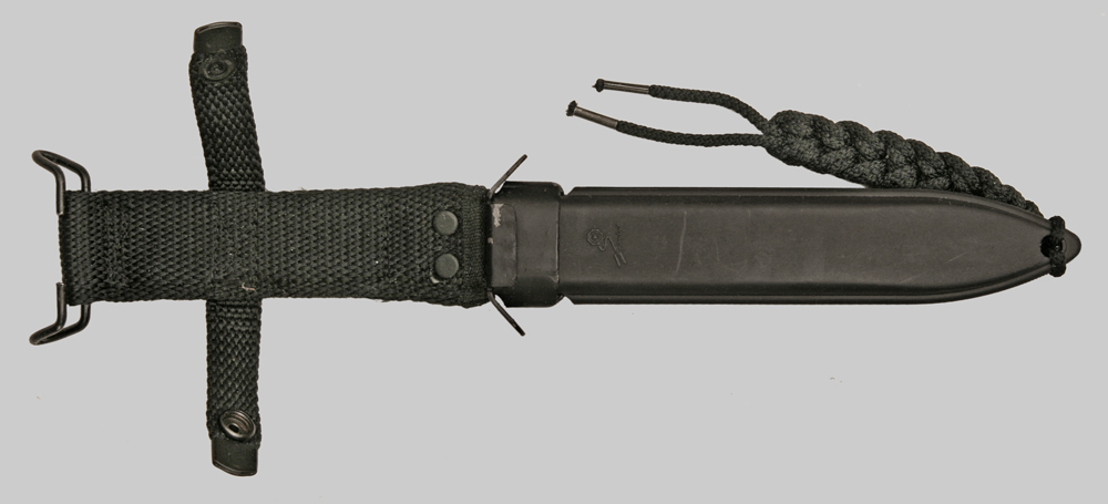 Image of Indonesian S1 bayonet, a U.S. M7 clone.