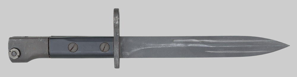 Image of Israeli Uzi submachine gun bayonet.