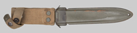 Thumbnail image of Italian BM59/AR70 knife bayonet.