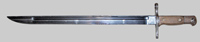 Thumbnail image of a Japanese Type 30 sword bayonet.