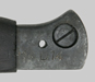 Thumbnail image of Malaysian modification of the No. 5 Mk. I knife bayonet.