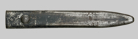 Thumbnail image of Malaysian modification of the No. 5 Mk. I knife bayonet.