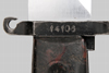 Thumbnail image of Polish 6H3 (AKM Type 1) bayonet with black grip