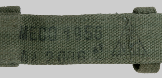 Image of Rhodesian Pattern 1944 web belt frog.