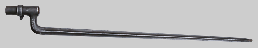 Image of Russian M1870 Berdan II socket bayonet.