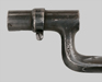 Thumbnail image of Russian M1870 Berdan II socket bayonet.