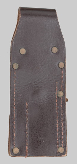 Image of South African Pattern 1907 leather belt frog.