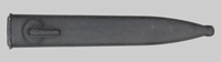 Thumbnail image of South African R1 (FAL Type C) Bayonet in So. African Multipurpose Plastic Scabbard.