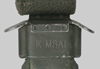 Thumbnail image of South Korean K-M4 knife bayonet.