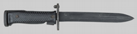 Thumbnail image of South Korean K-M5 knife bayonet.