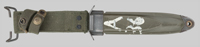 Thumbnail image of U.S. Bayonet-knife M6 modified for M1 carbine.