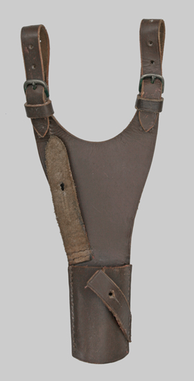 Image of a Swedish Leather NCO Belt Frog