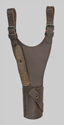 Thumbnail image of the Swedish NCO leather belt frog.