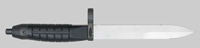 Thumbnail image of Swedish m1965 bayonet made by Bahco.