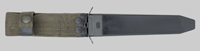 Thumbnail image of Swedish m1965 bayonet made by Bahco.