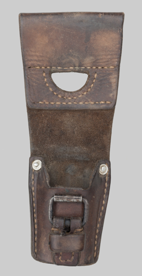 Image of a Swiss Schmidt-Rubin Leather Belt Frog.