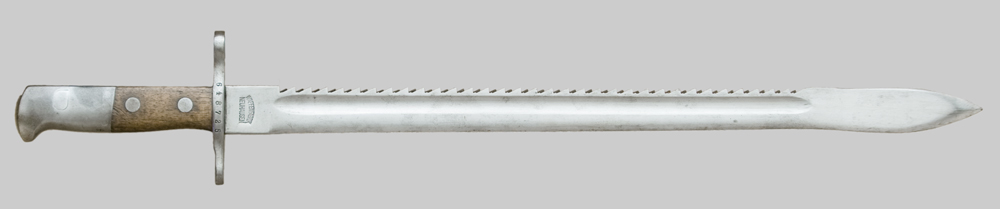 Image of Swiss M1914 bayonet.