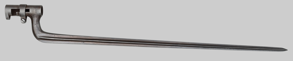 Image of Swiss M1863 socket bayonet.