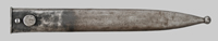 Thumbnail image of Turkish M1935 bayonet modified for the M1 Garand rifle.