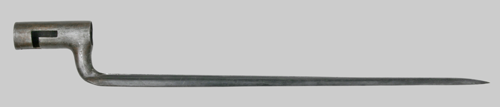 Image of U.S. Springfield Pattern 1807 socket bayonet.