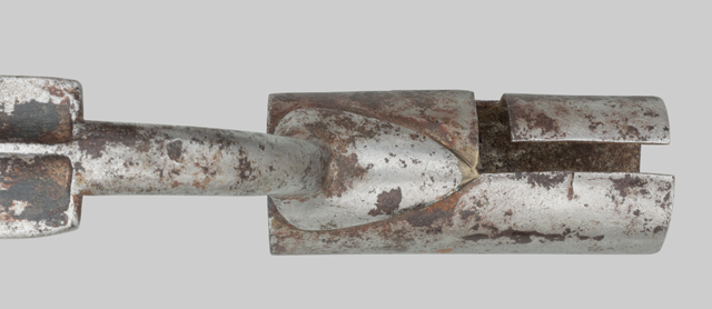 Image of early Colonial American socket bayonet.