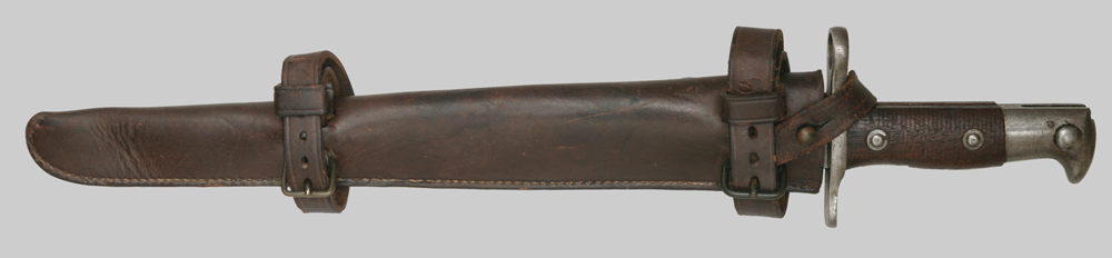 Image of M1912 picket pin scabbard.