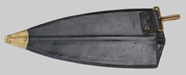 Thumbnail image of U.S. M1873 trowel bayonet with the prairie alteration.