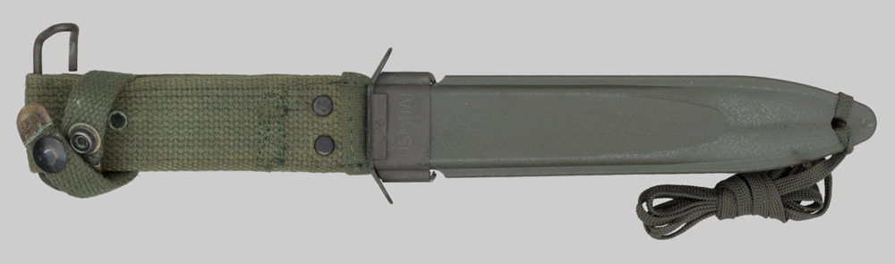 Image of U.S. Colt New Model M7 bayonet-knife.