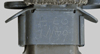 Thumbnail image of unit-marked U.S. M7 bayonet.