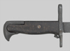 Thumbnail image of reproduction M1905 bayonet with a long M7-style blade.