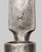 Thumbnail image of Uruguayan M871 Mauser socket bayonet